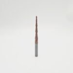 Freză TCT conică vârf rotund 8x45x80xR1,5