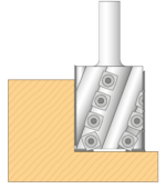 Freză multiplă pentru conturare - imagine 2