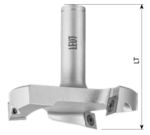 Freză cu placuțe amovibile pentru planare 80 X 14 S20 X 55 LT90 Z3 Leut