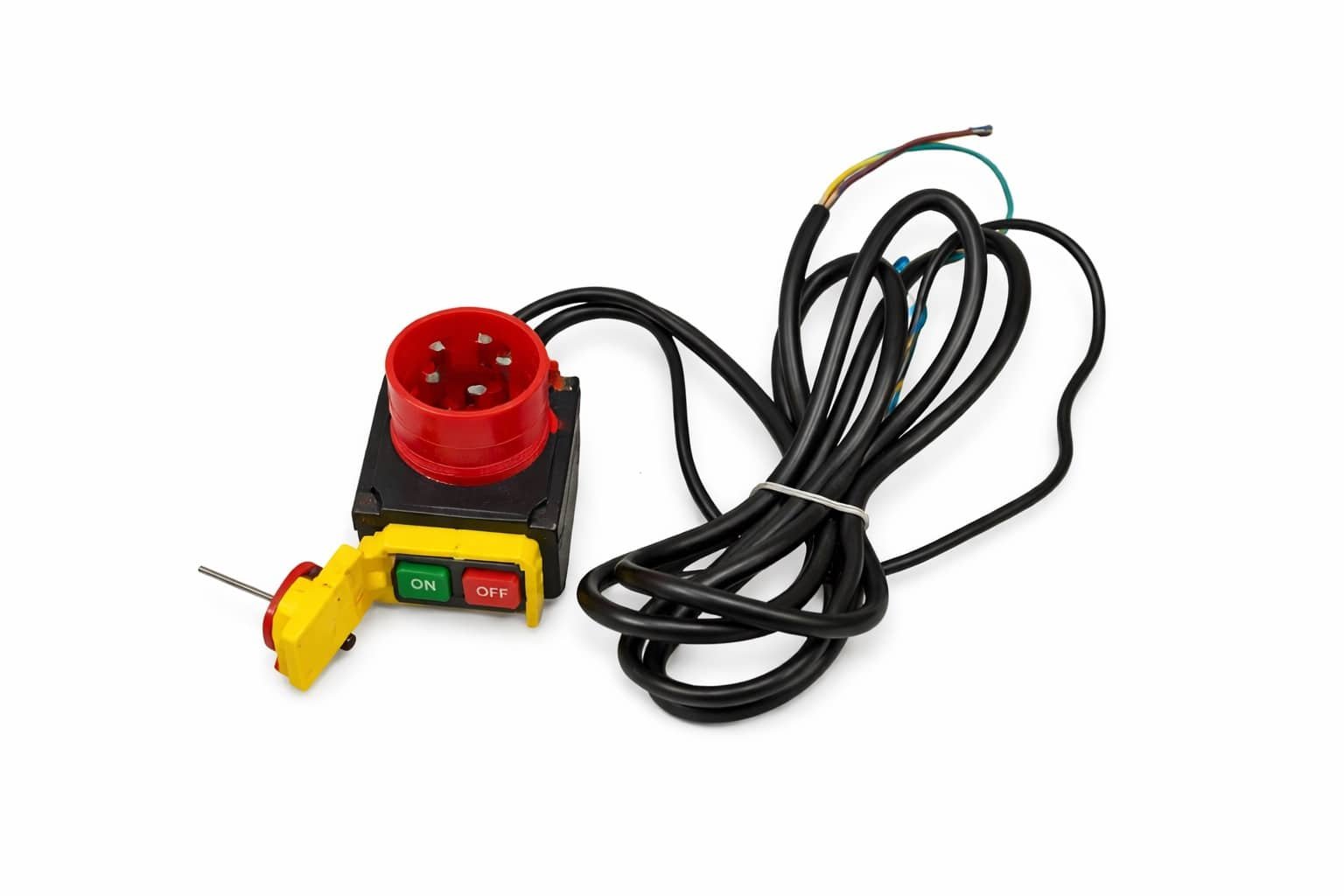 Buton ON/OFF Holzmann HBS 610, întrerupător pornire oprire fierăstrău panglică