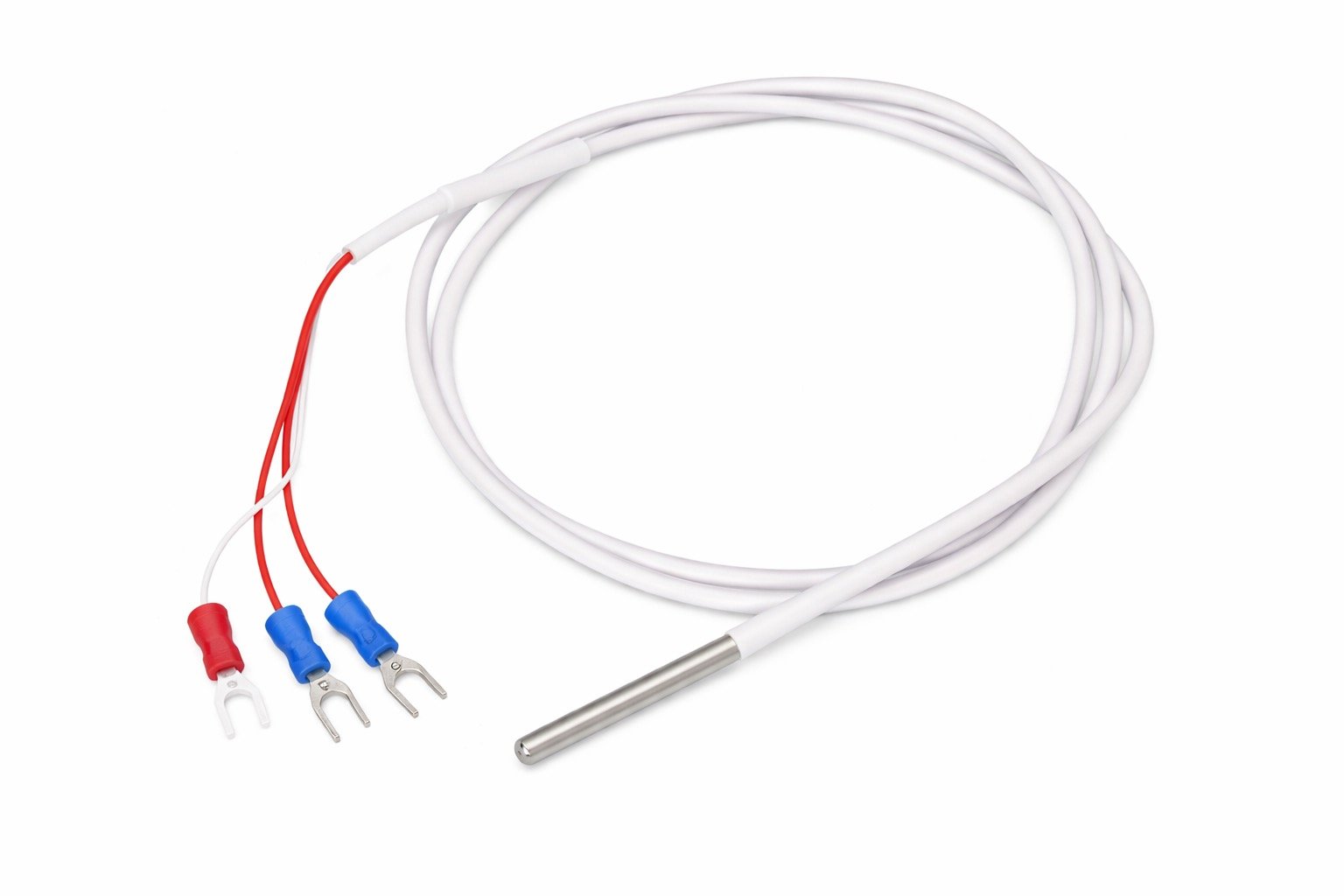 Senzor temperatură PT100 cu 3 fire, măsurare precisă pentru aplicații industriale.