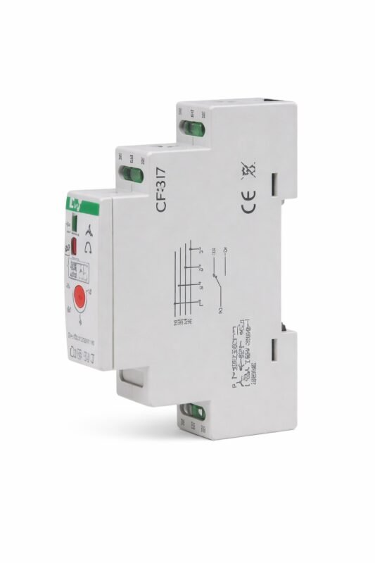 Releul de monitorizare faze 2x400V 10A F&F este destinat supravegherii alimentării electrice trifazate în utilajele și instalațiile utilizate în industria lemnului.